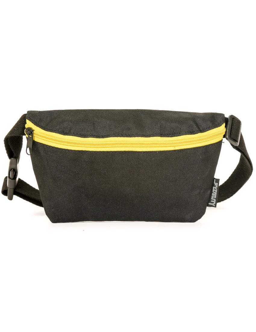 Fanny Pack | Slim |GAME DAY Black & Yellow