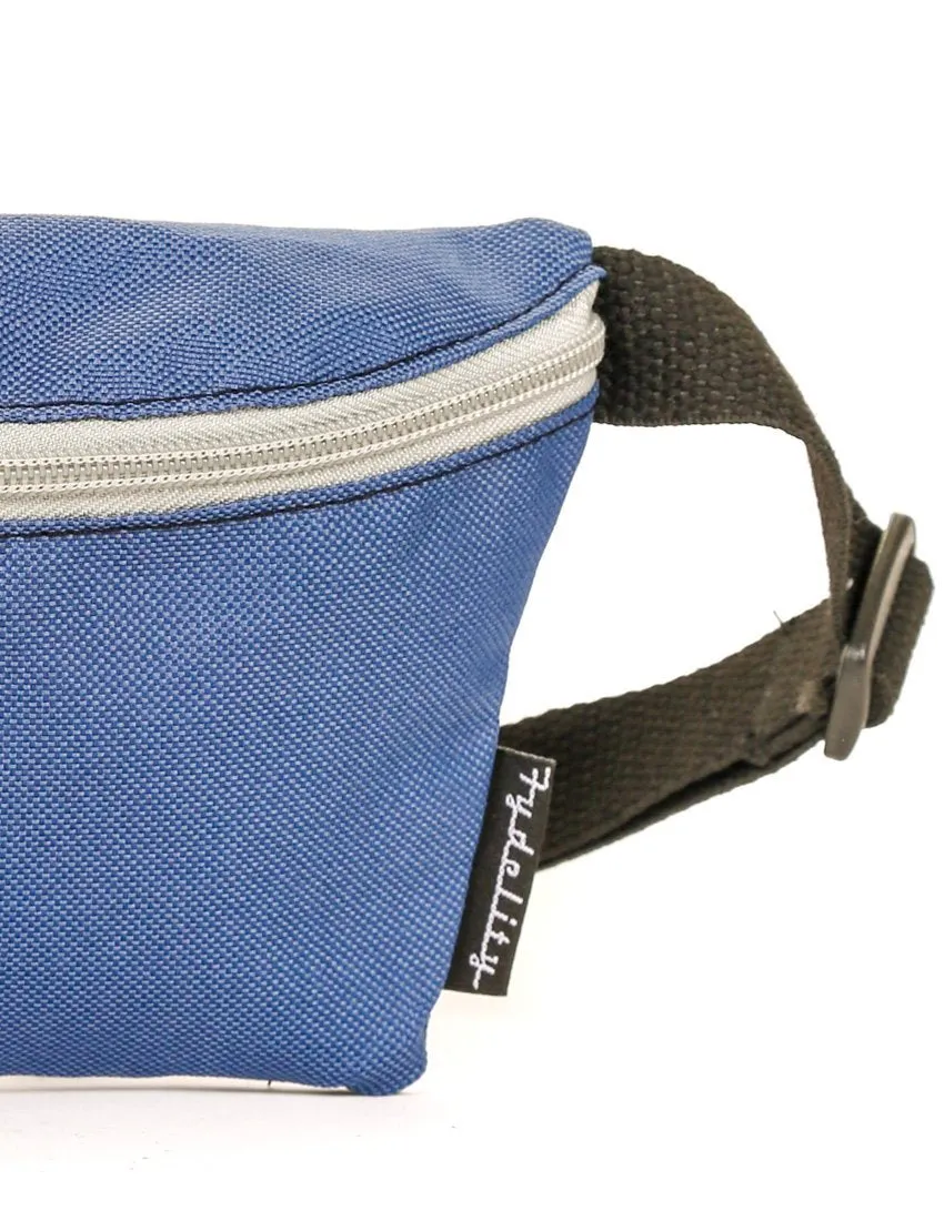 Fanny Pack | Slim |GAME DAY Blue & Grey