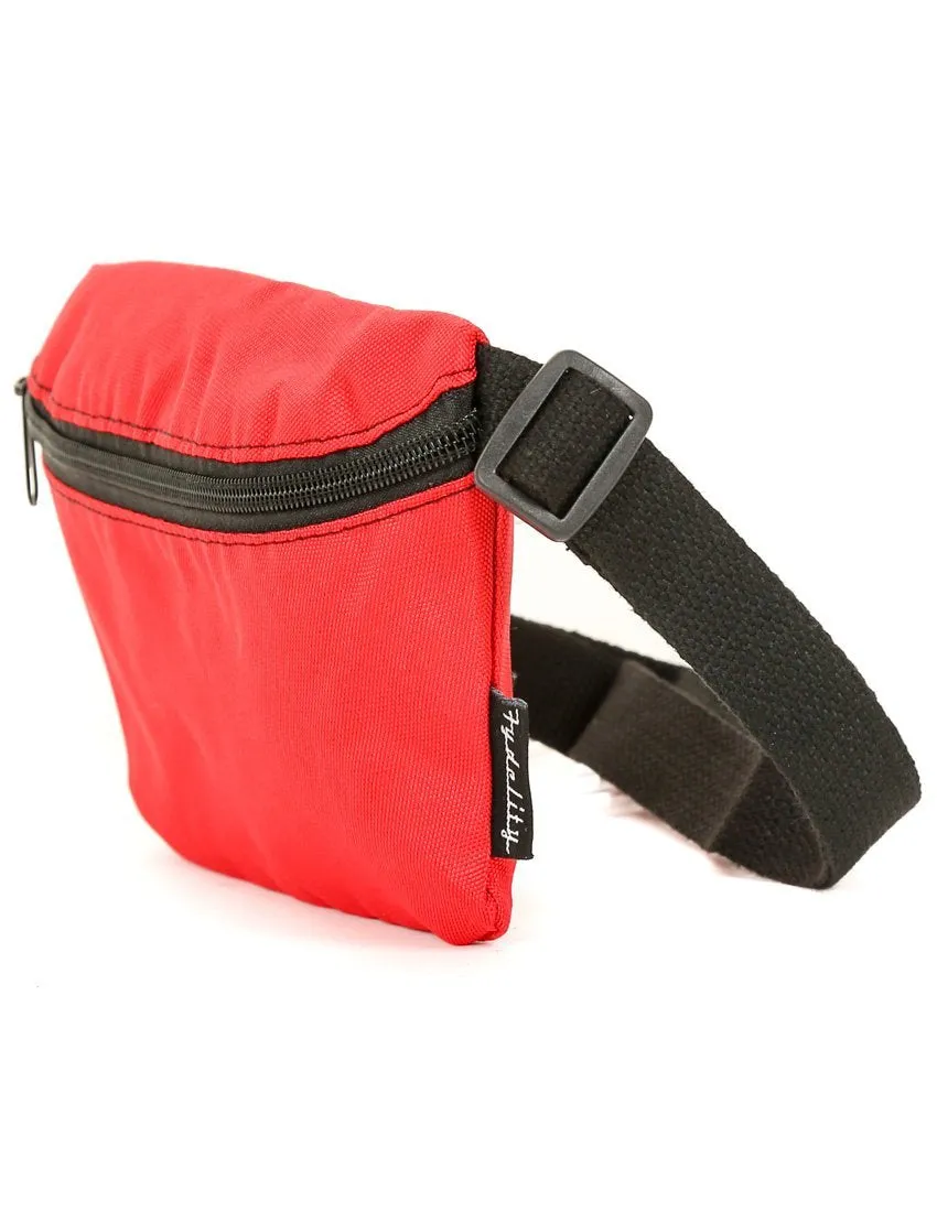 Fanny Pack | Slim |GAME DAY Red & Black