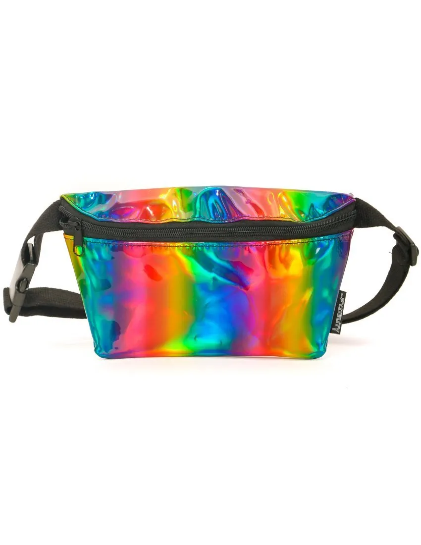 Fanny Pack | Slim |METALLIC Rainbow