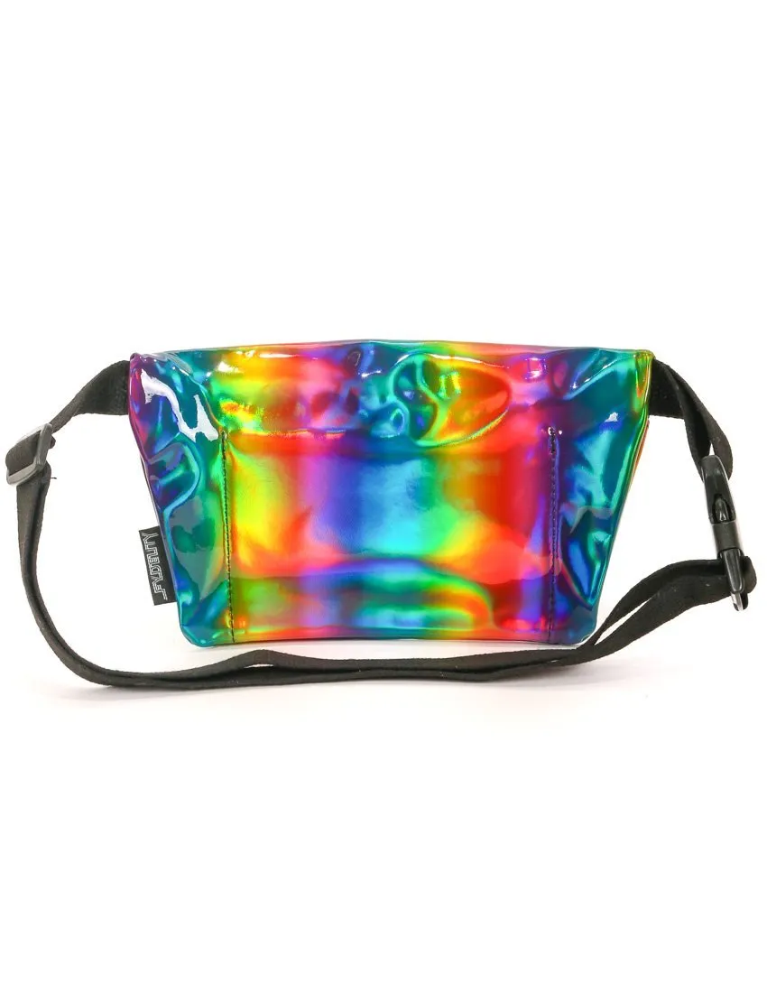 Fanny Pack | Slim |METALLIC Rainbow