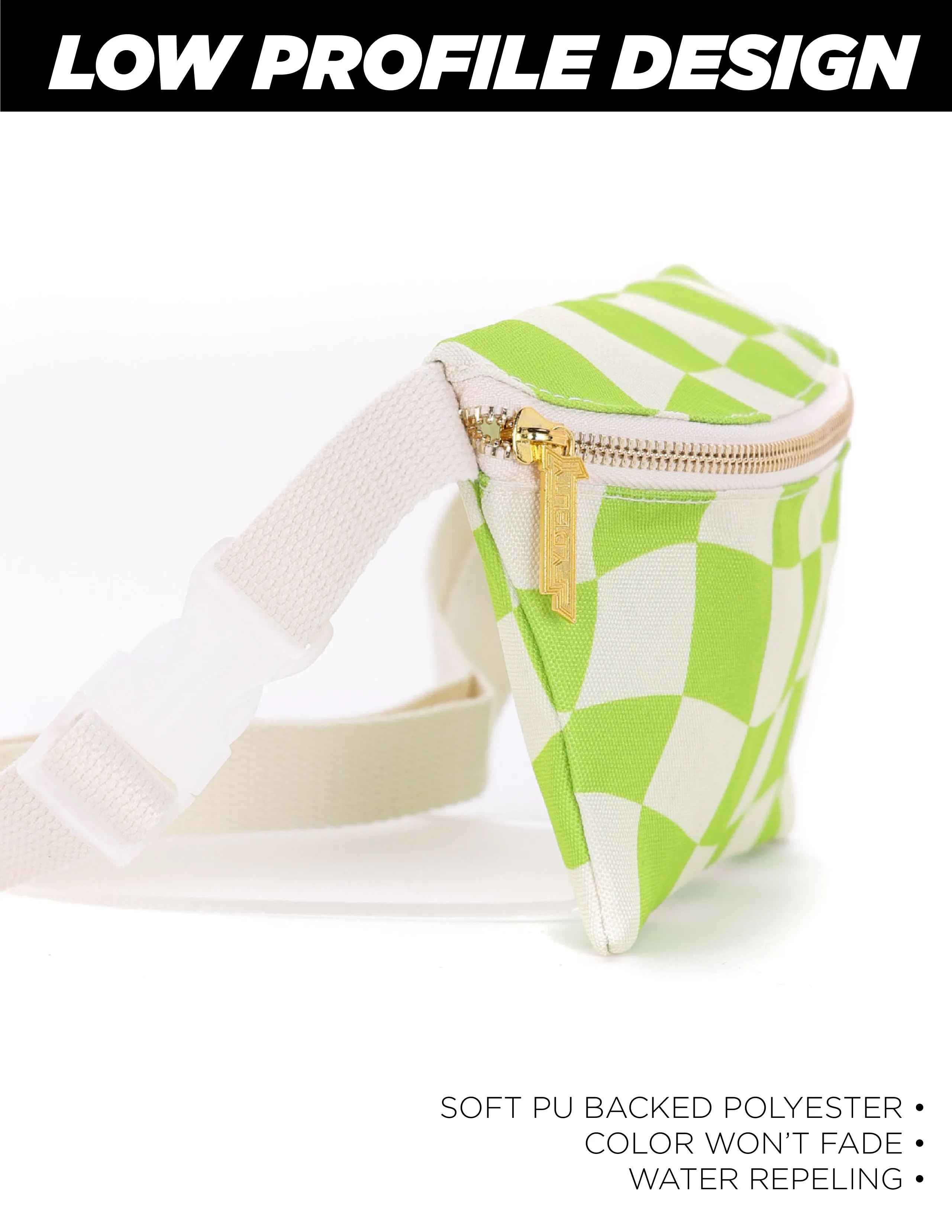 Fanny Pack | Slim | Recycled RPET | Groovy Green