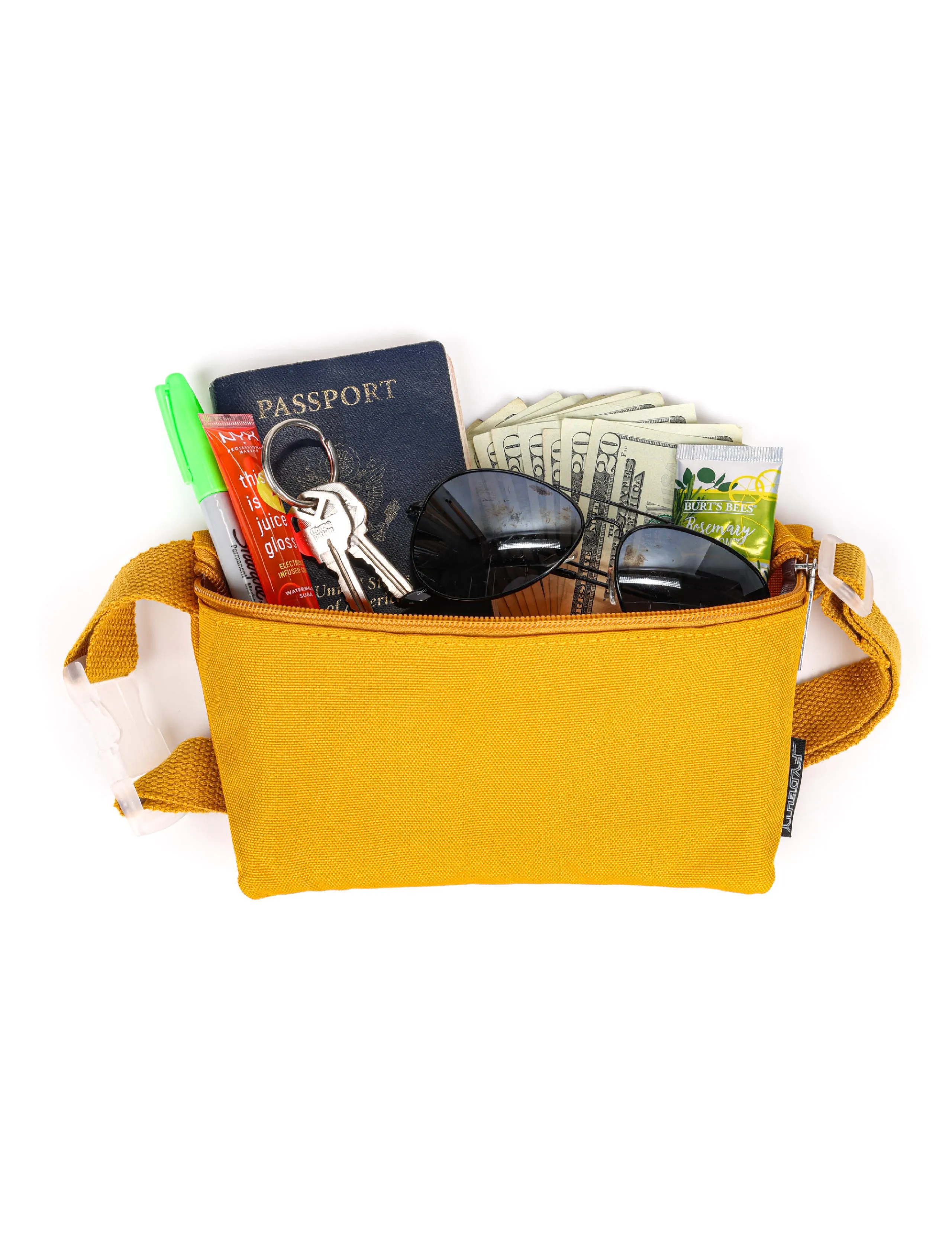 Fanny Pack | Slim | Recycled RPET | Mustard