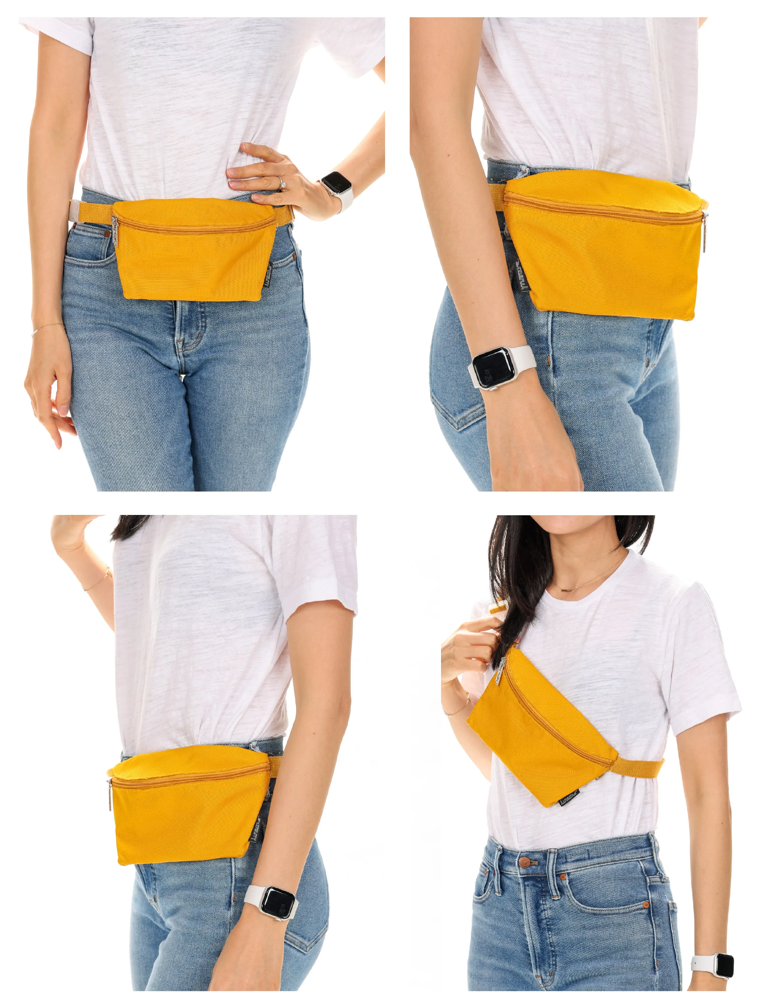 Fanny Pack | Slim | Recycled RPET | Mustard