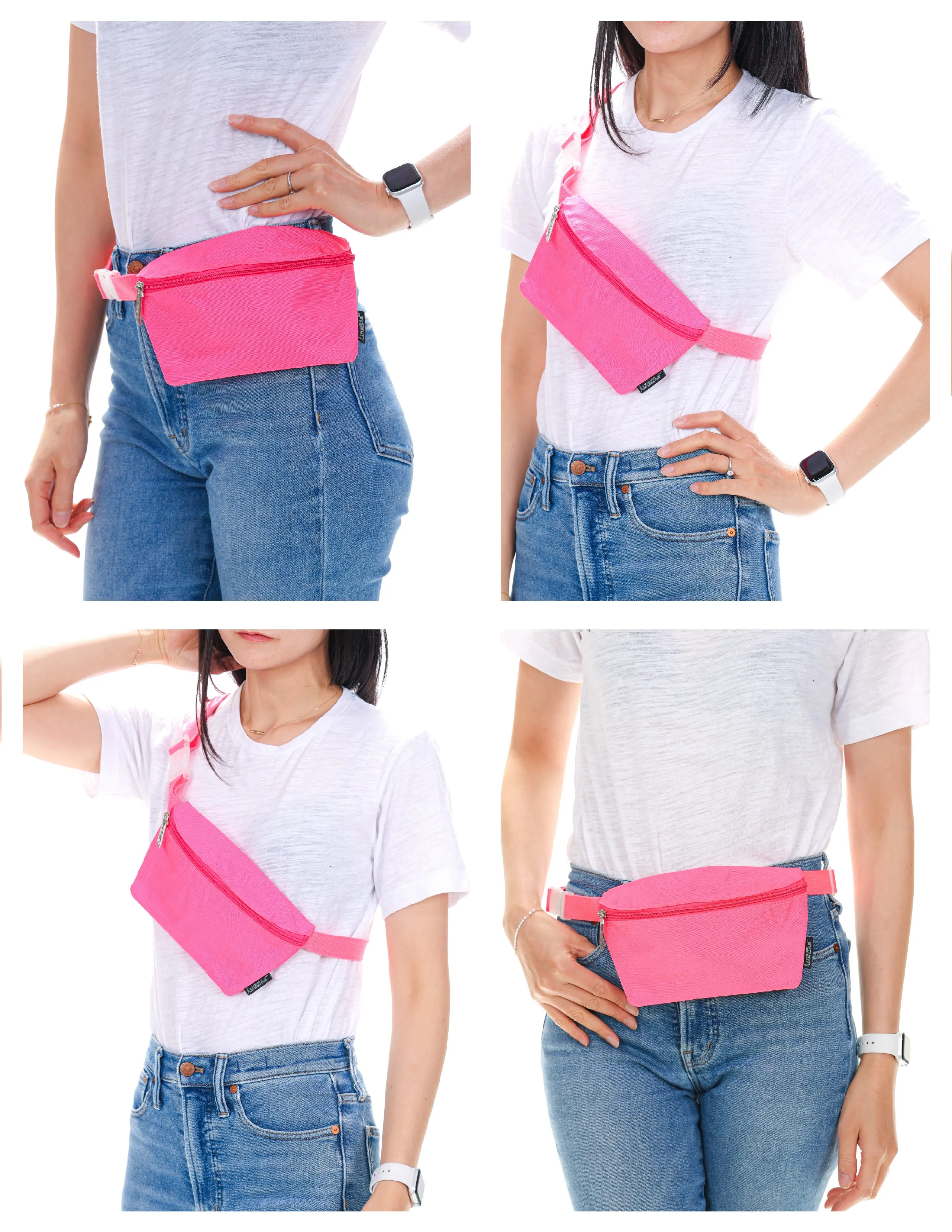 Fanny Pack | Slim | Recycled RPET | Neon Pink