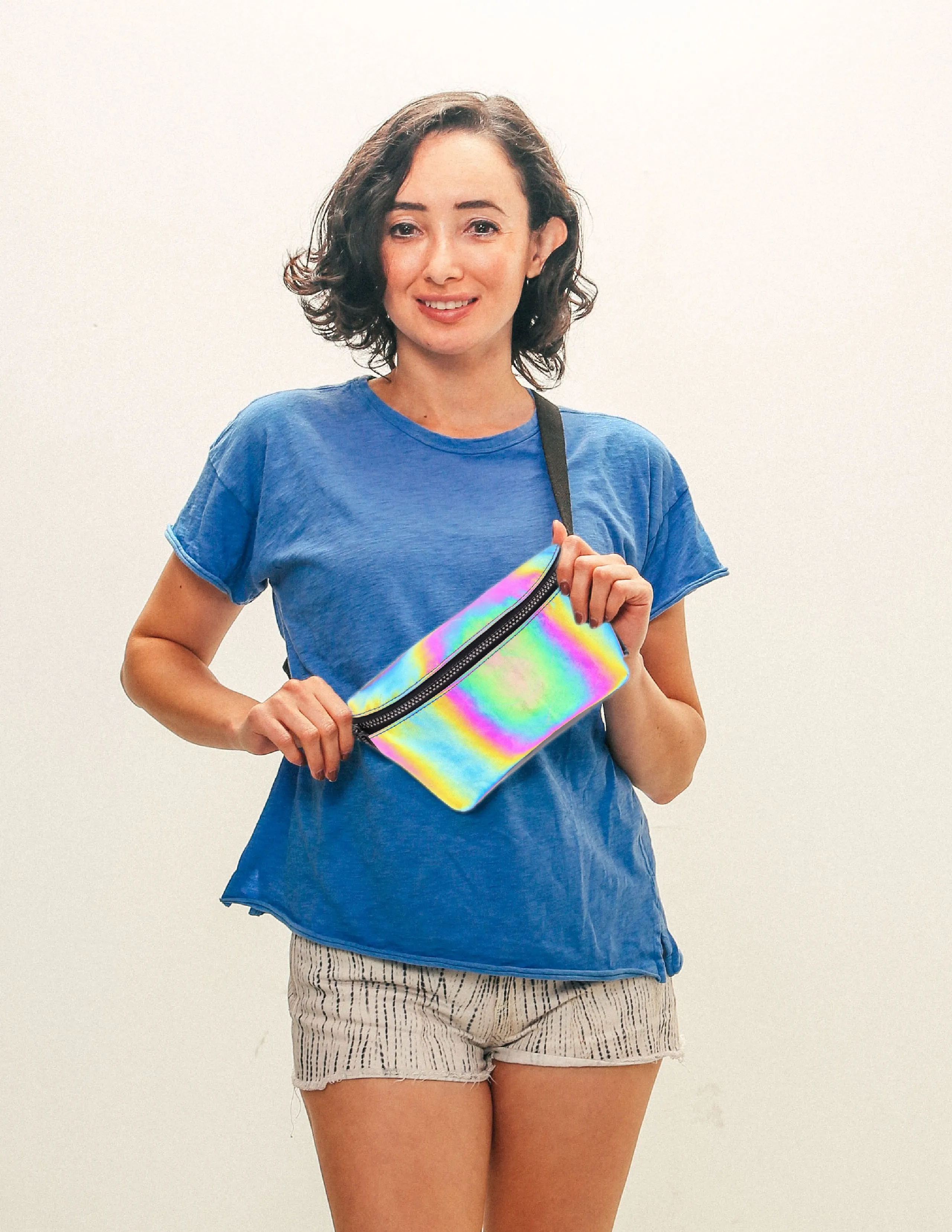 Fanny Pack | Slim | REFLECTIVE Rainbow