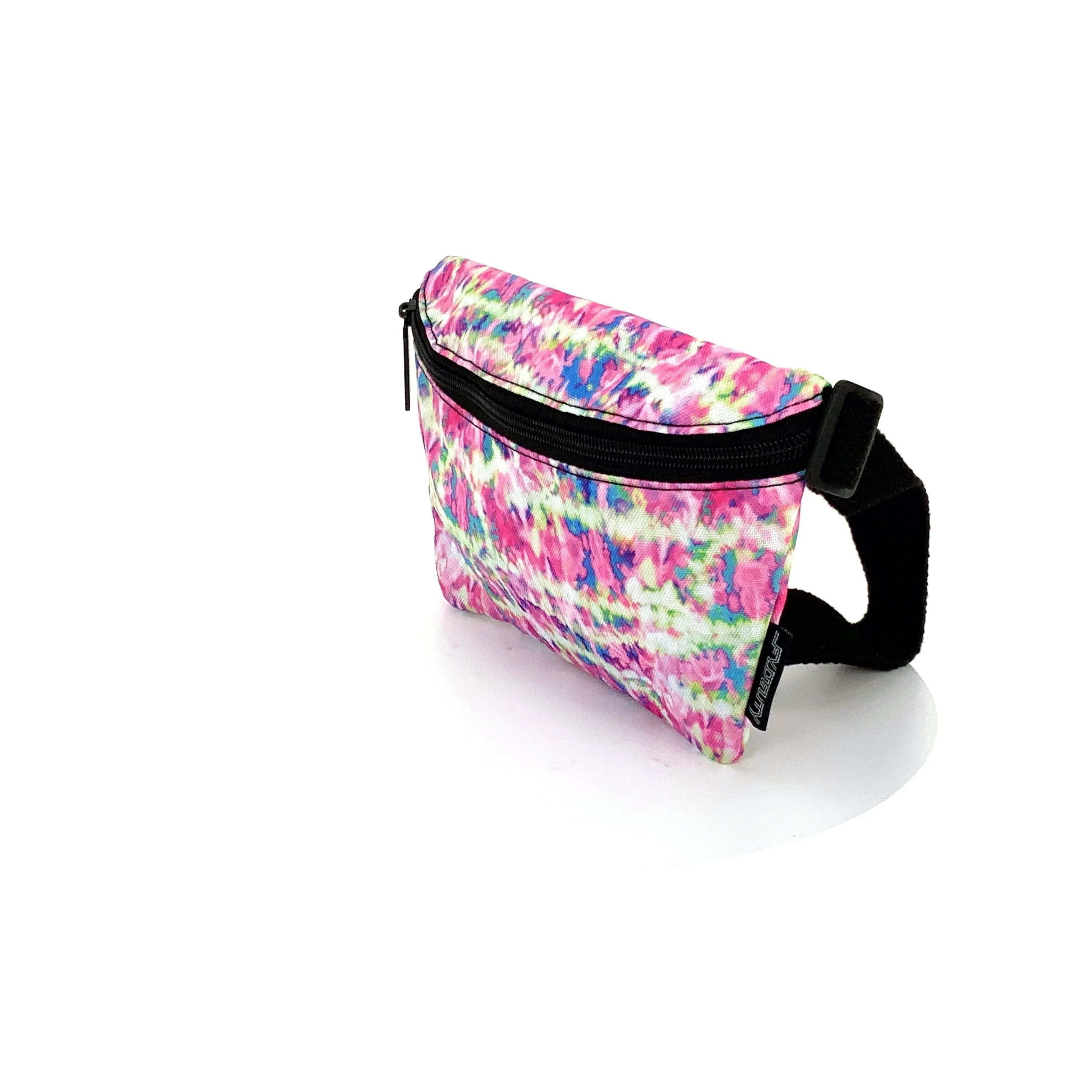 Fanny Pack | Slim |Tie Dye Pink Crackle