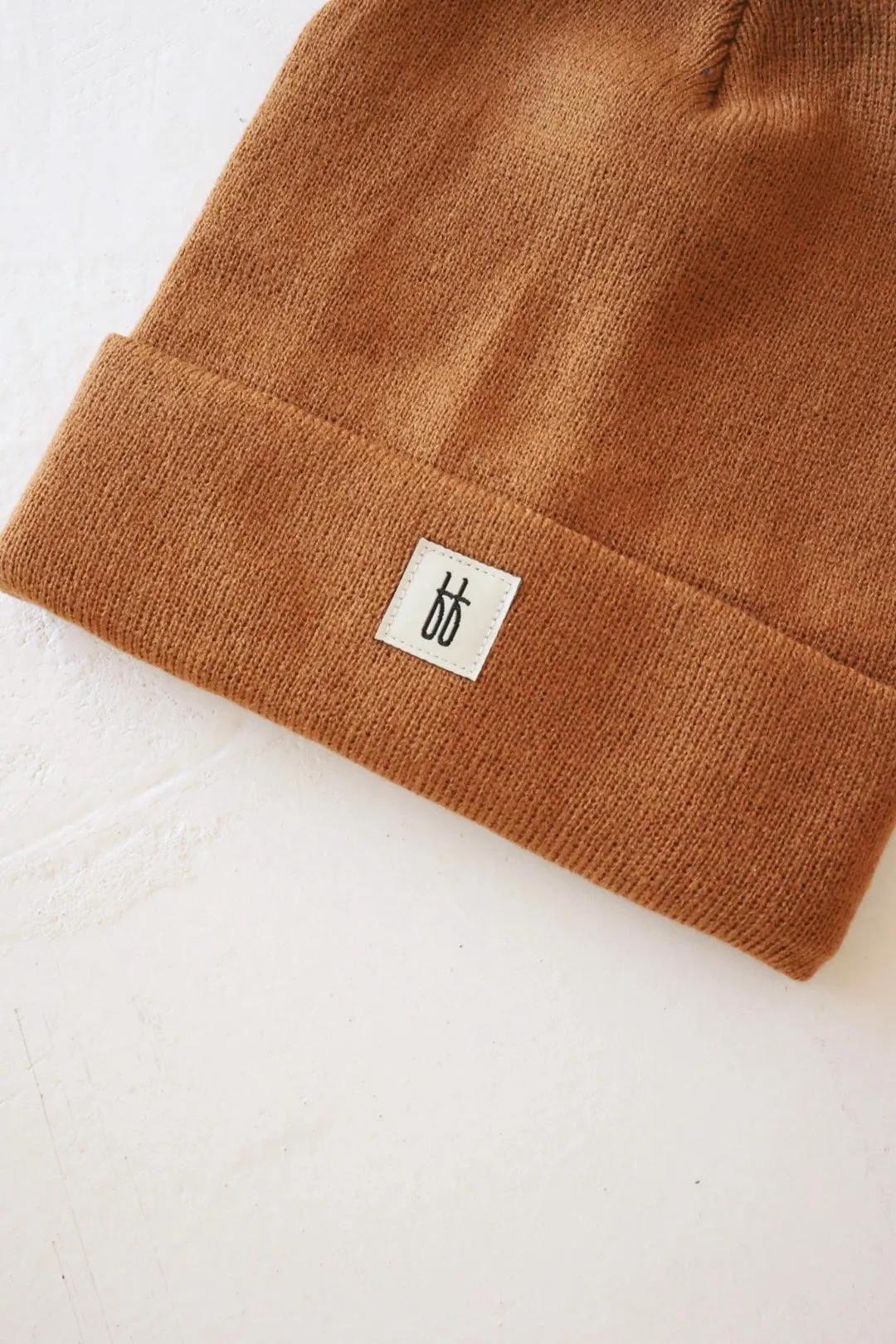 ff Knit Beanie | Rust