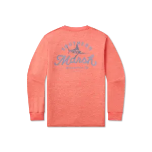 FieldTec™ Heathered Tee - Marlin Merc. Co. - Long Sleeve