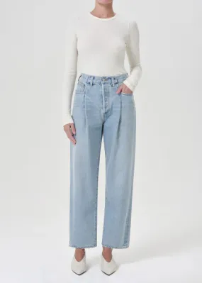 Fold Waistband Jean