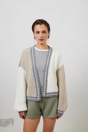 Franca Knit Cardigan Natural