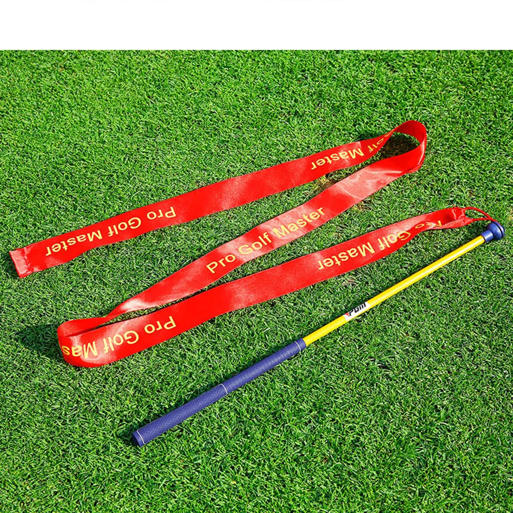 Golf Swing Trainer For Kids - Practice With Colourful Ribbon