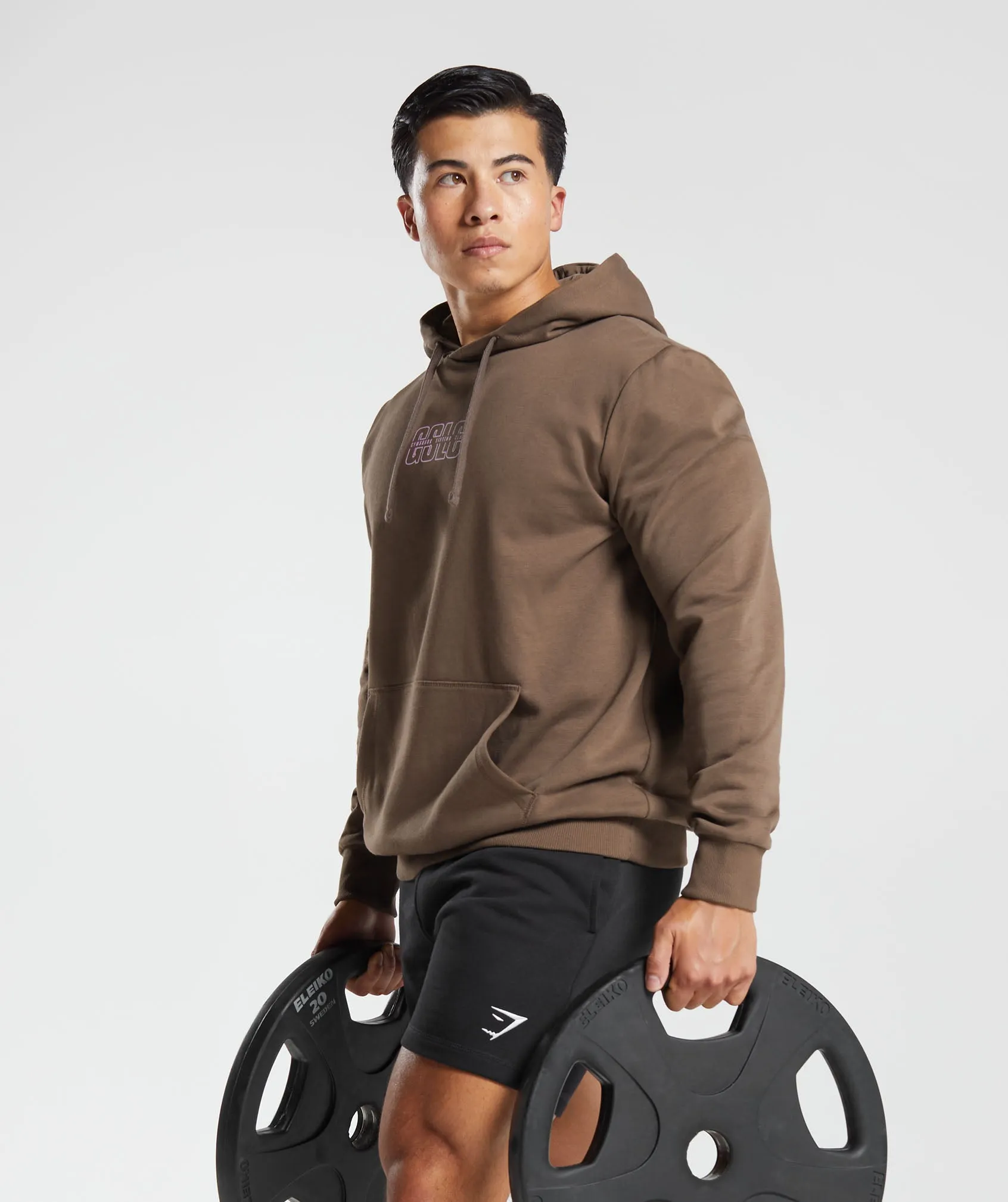 Gymshark Lifting Club Hoodie - Penny Brown