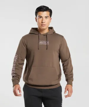 Gymshark Lifting Club Hoodie - Penny Brown