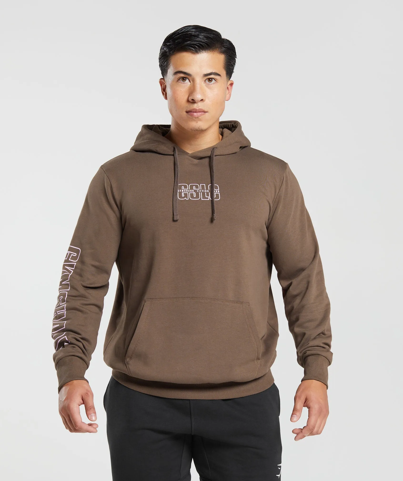 Gymshark Lifting Club Hoodie - Penny Brown