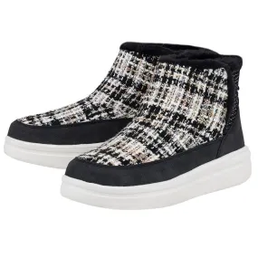 'Hey Dude' Women's Mel - Boucle Black