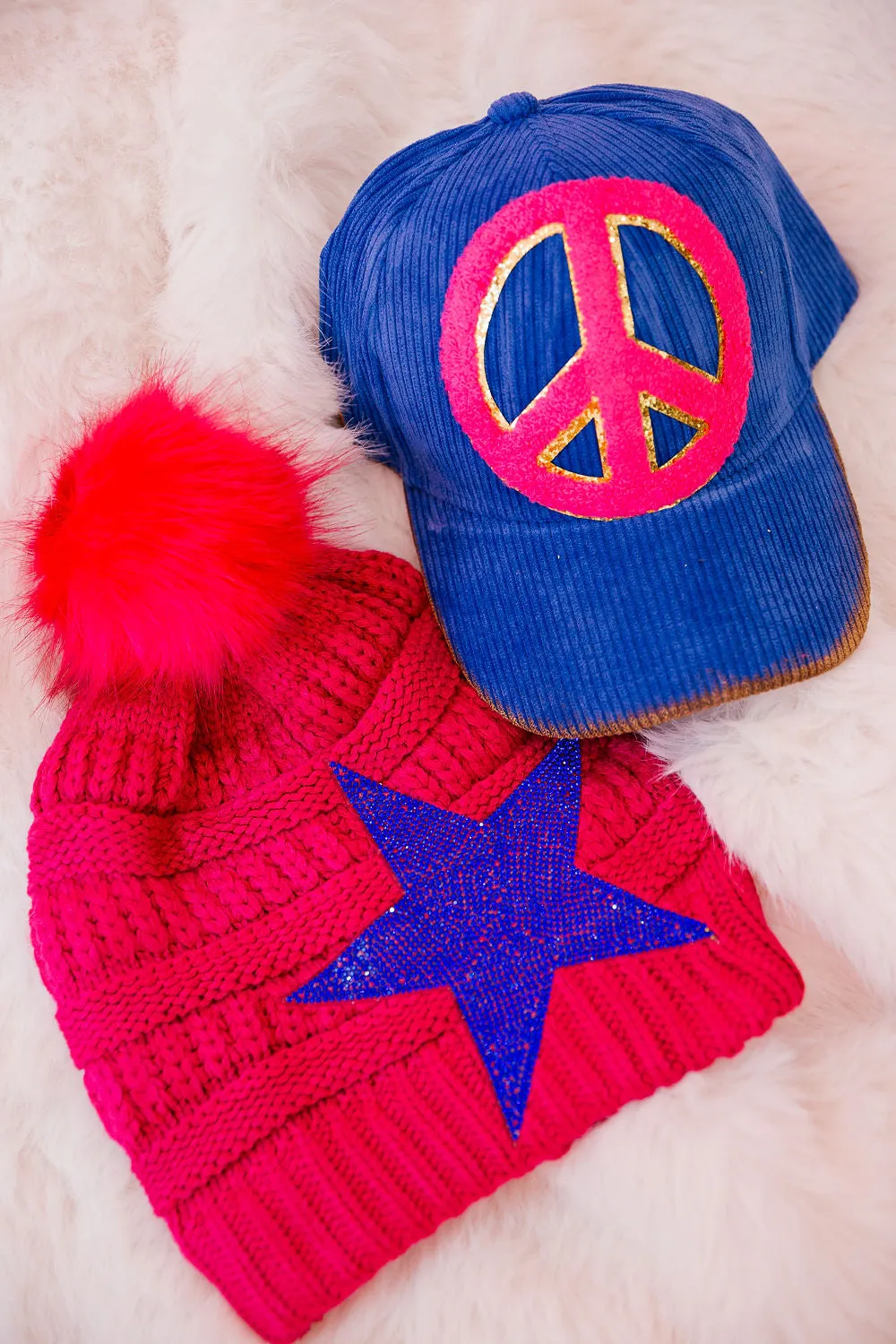 HOLIDAY PEACE HATS