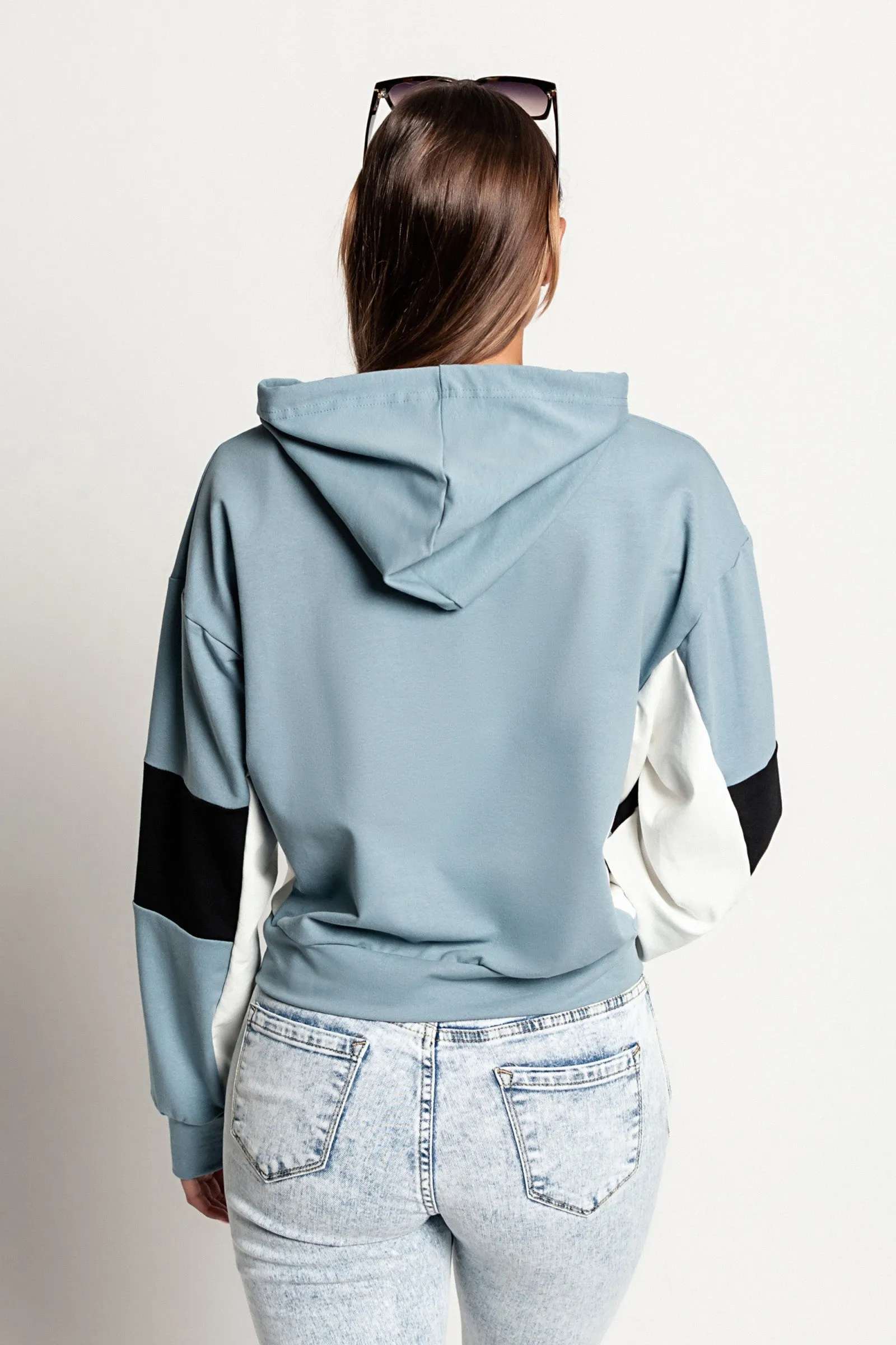 Hooded sweatshirt Jappola, blue