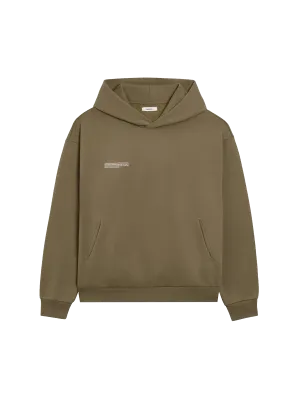 In Conversion Cotton Hoodie—terra brown