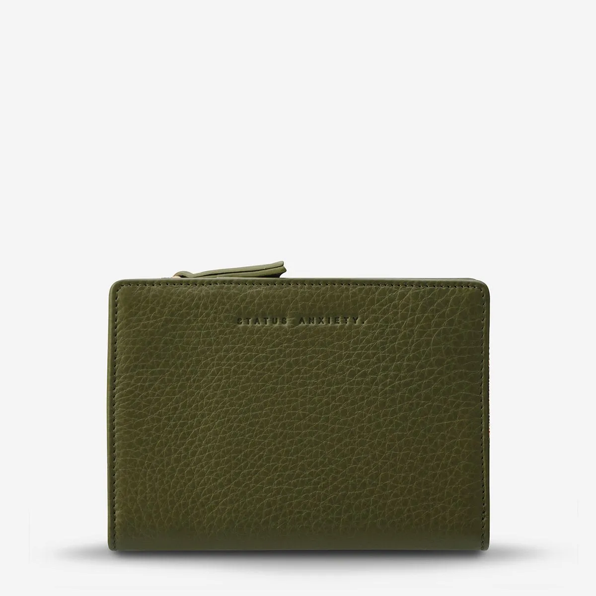 Insurgency Leather Wallet in Khaki