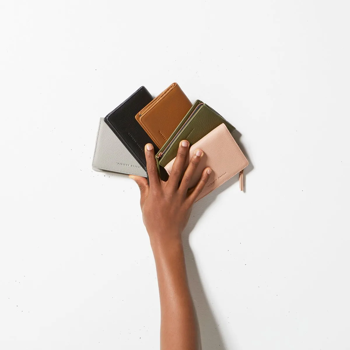 Insurgency Leather Wallet in Khaki