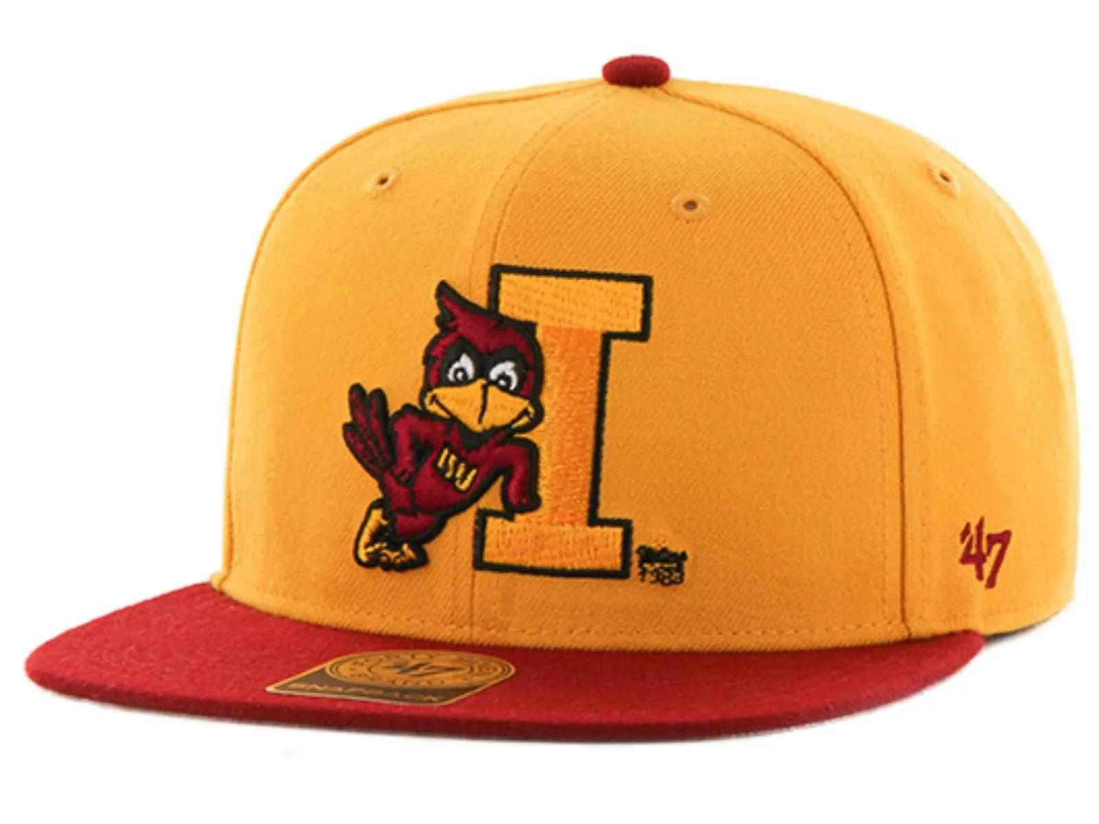 Iowa State Cyclones 47 Brand Retro 1983 Alternate Adjustable Snapback Hat Cap