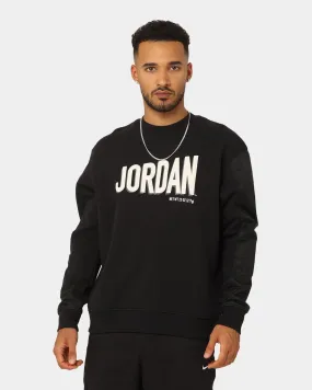 Jordan Flight MVP Graphic Fleece Crewneck Black/Phantom