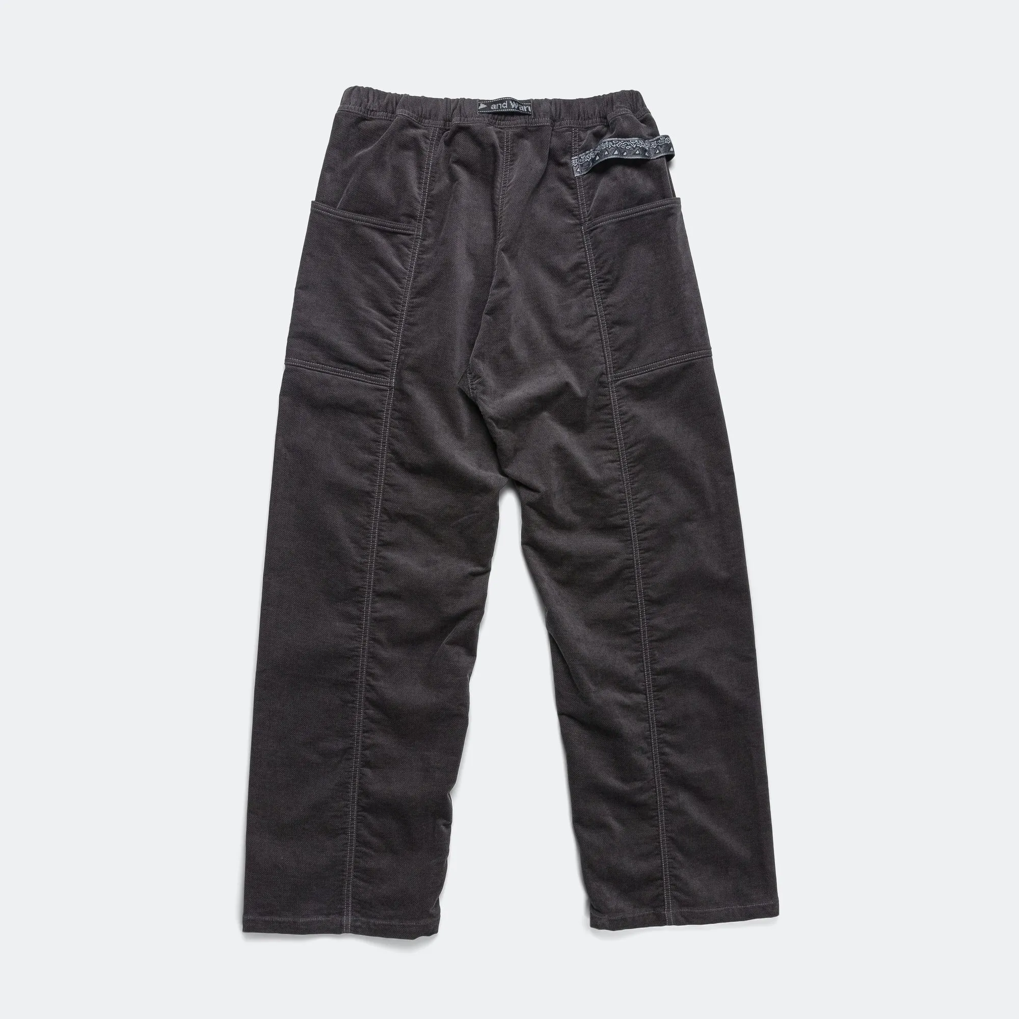 JQ Tape Corduroy Gadget Pant x and wander - Charcoal