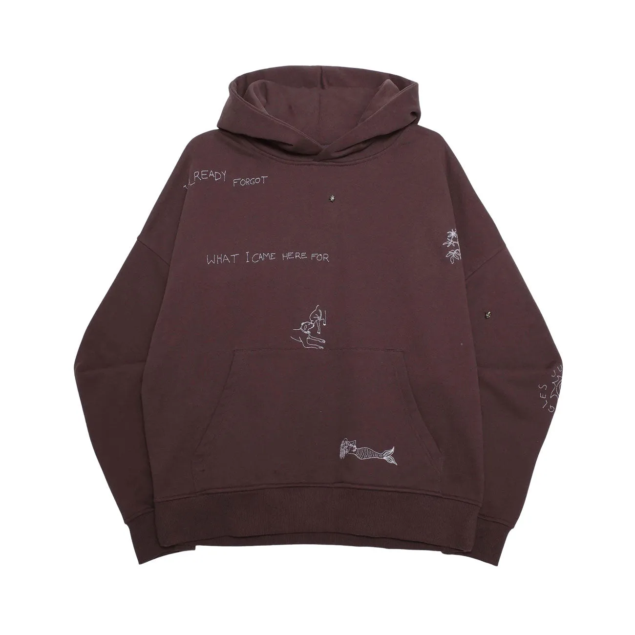 Jungles Already Forgot Hoodie (Brown)