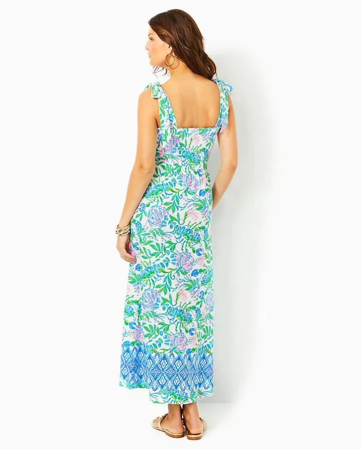 KAILUA SMOCKED MAXI DRESS