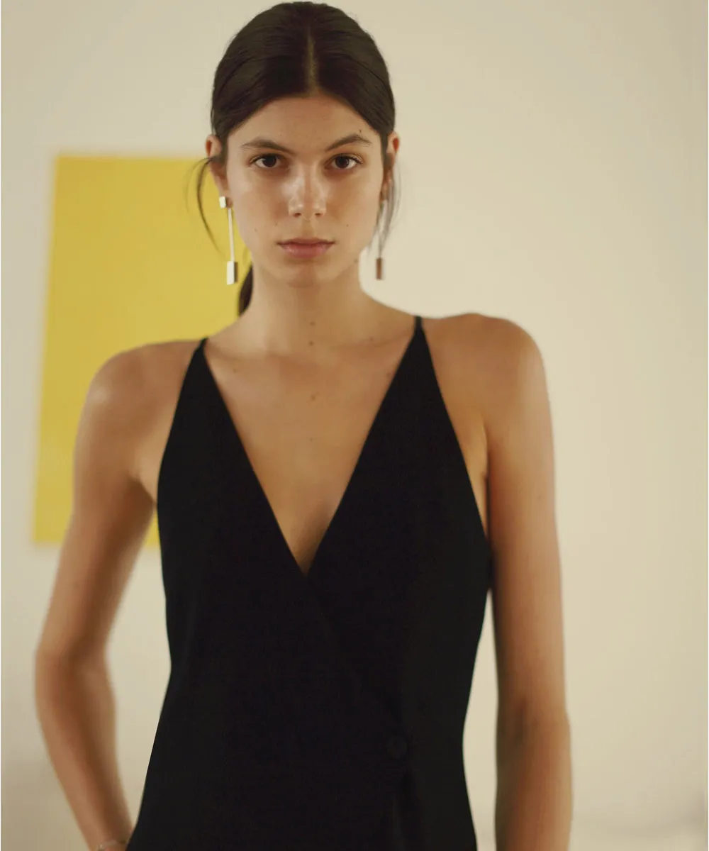 Kallmeyer Tailored Slitted Slip Dress