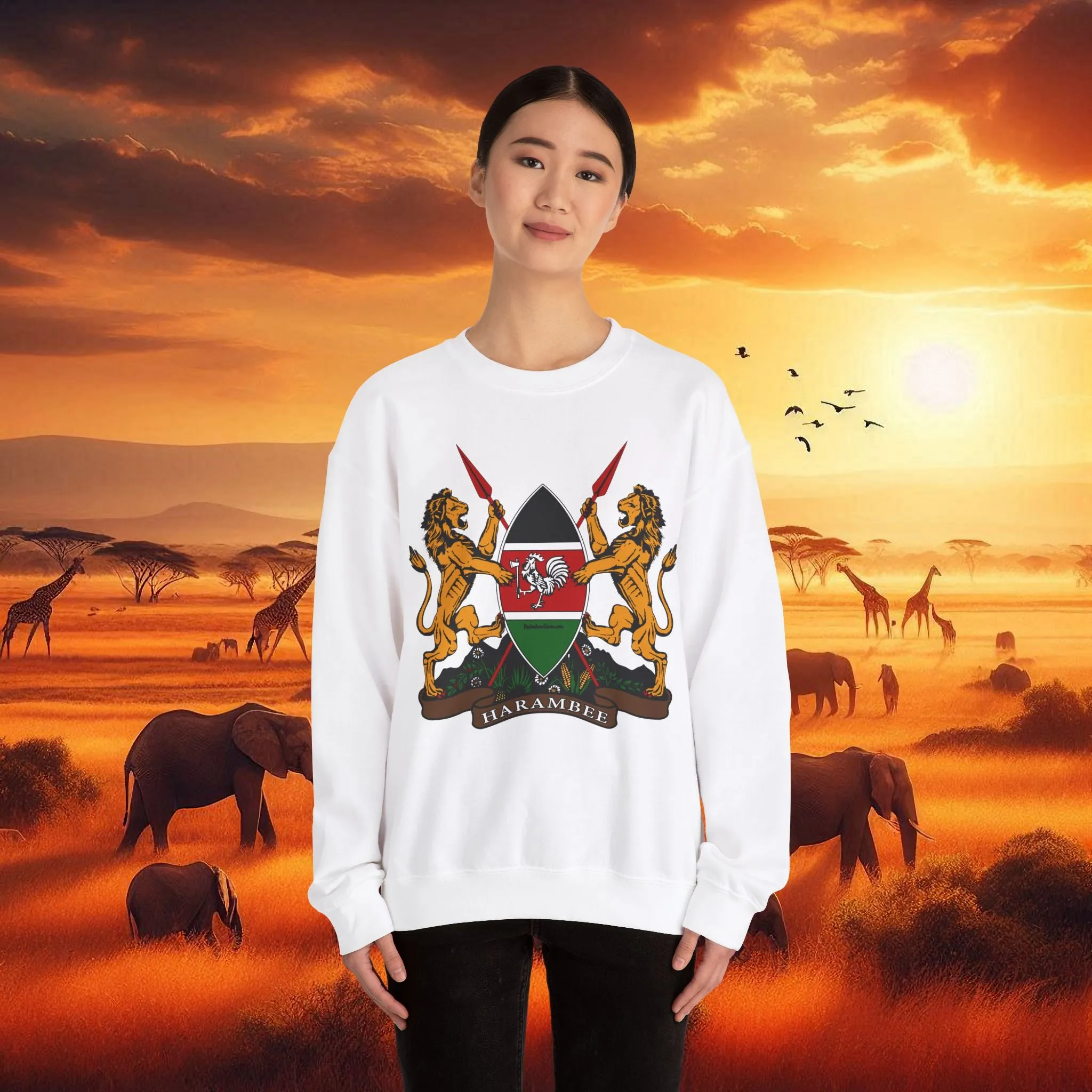 Kenyan Coat of Arms Sweatshirt