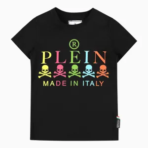 Kid's Skull And Plein Mini Me Short Sleeve T Shirt