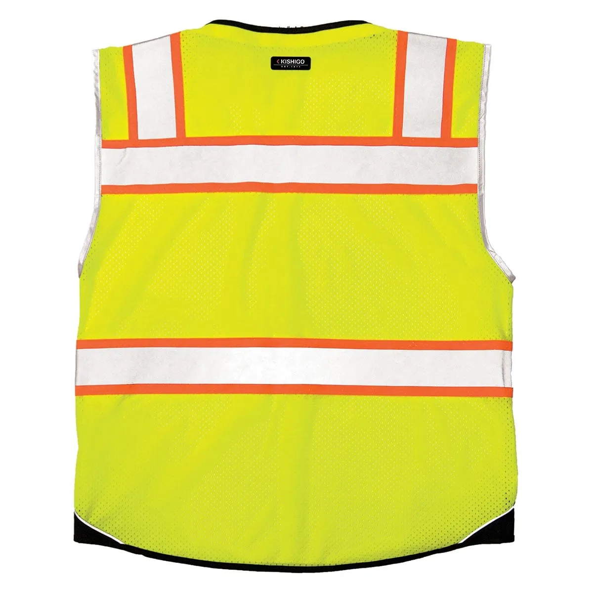 Kishigo Black Series Black Bottom Safety Vest