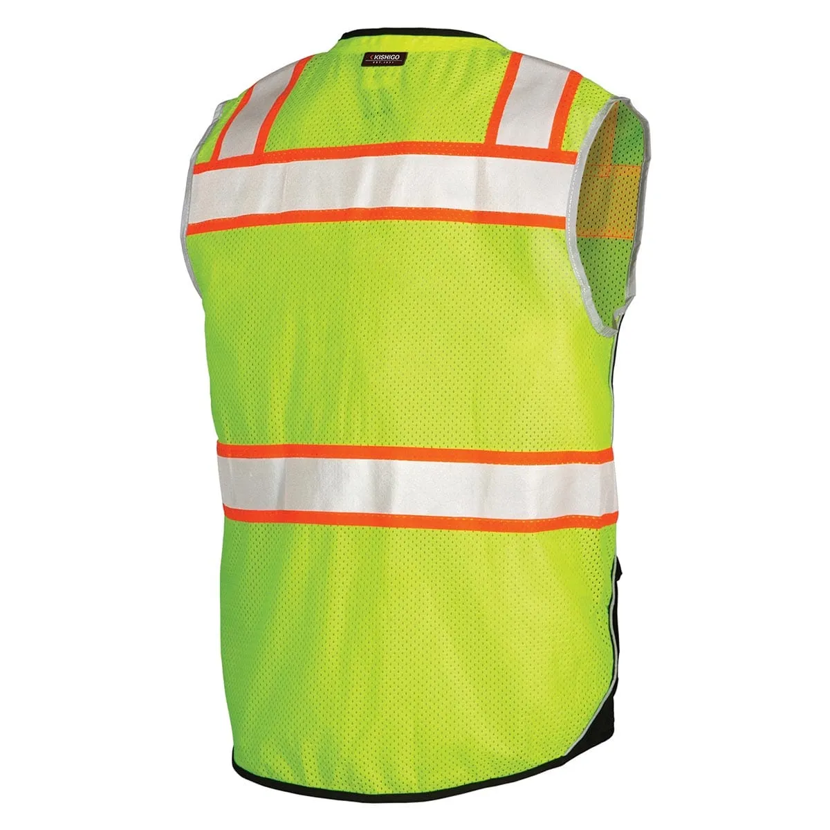 Kishigo Black Series Black Bottom Safety Vest