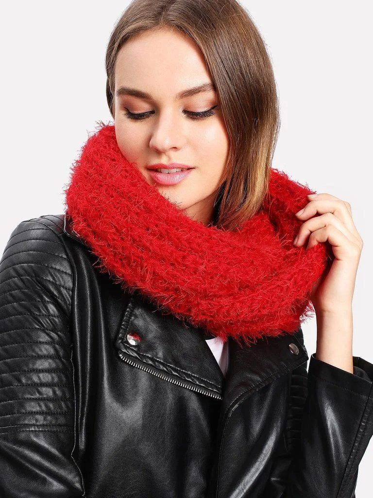 Knit Infinity Scarf