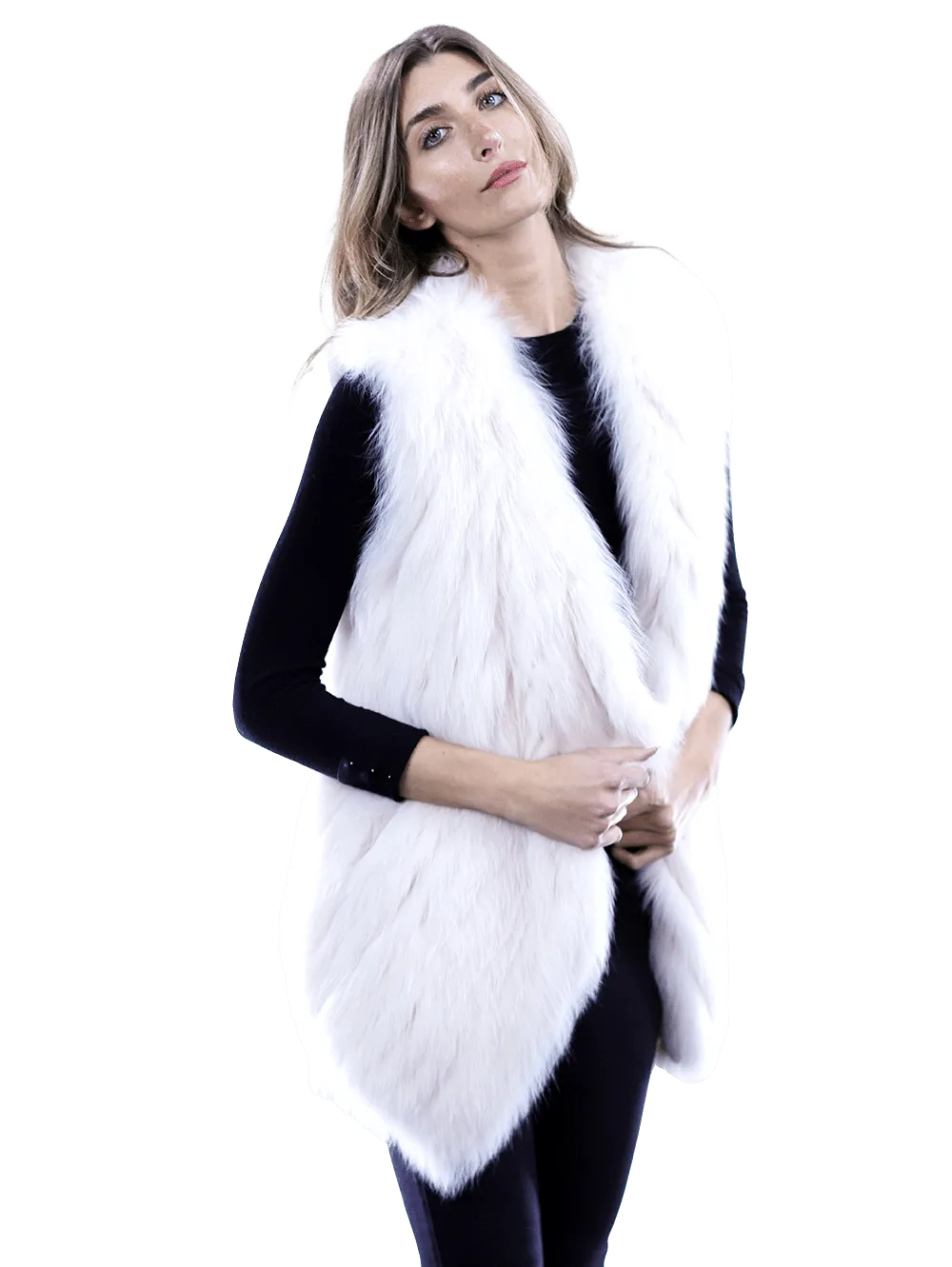 La Fiorentina - Plush Fox Fur Vest