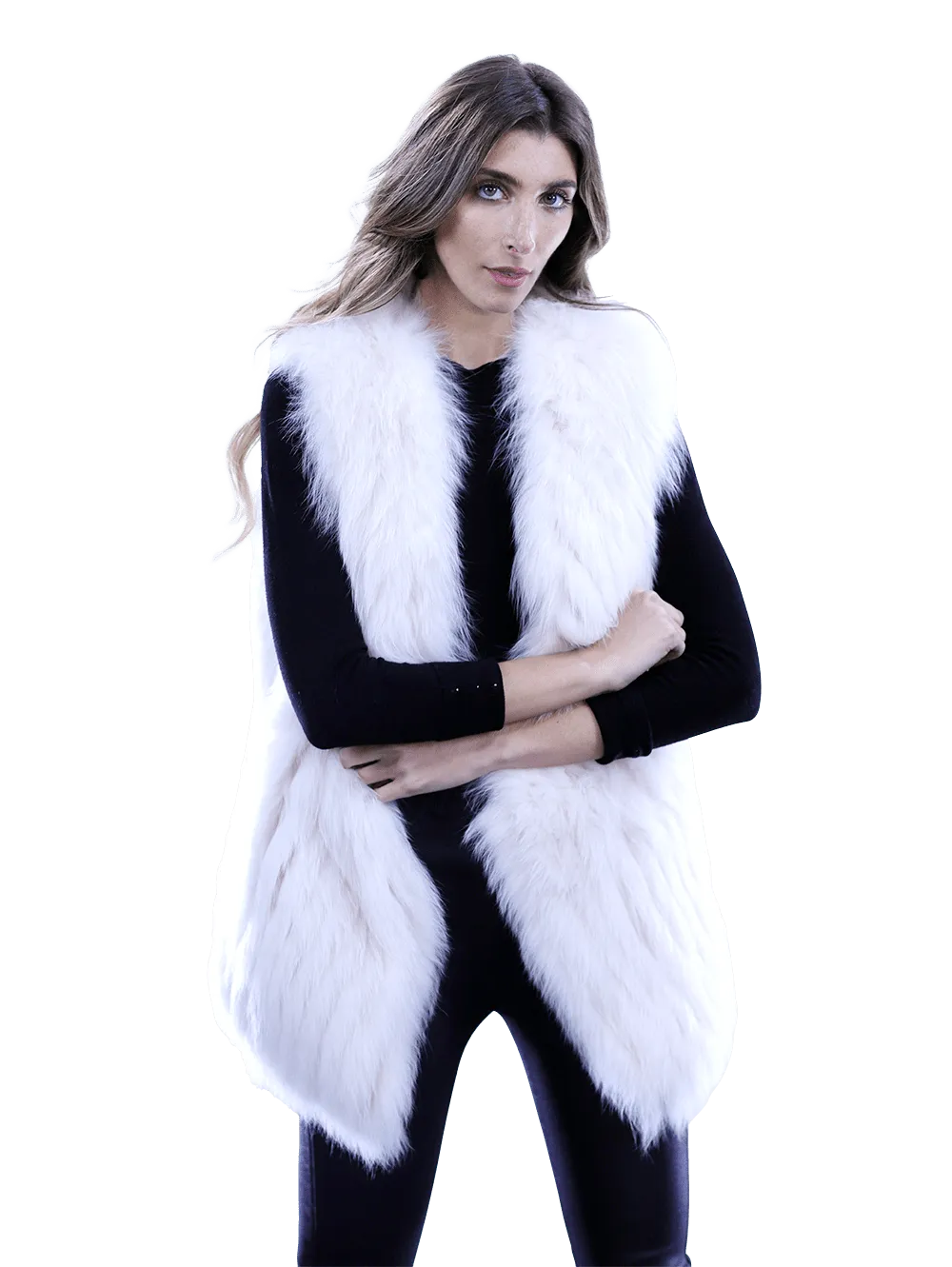 La Fiorentina - Plush Fox Fur Vest