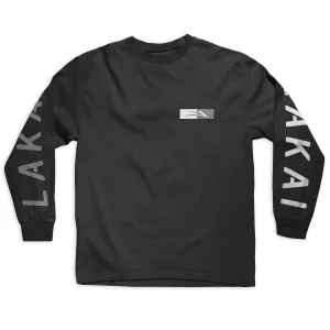 Lakai Split Long Sleeve Tee - Black