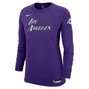 Lakers Womens City Edition 22 CTS Long Sleeve