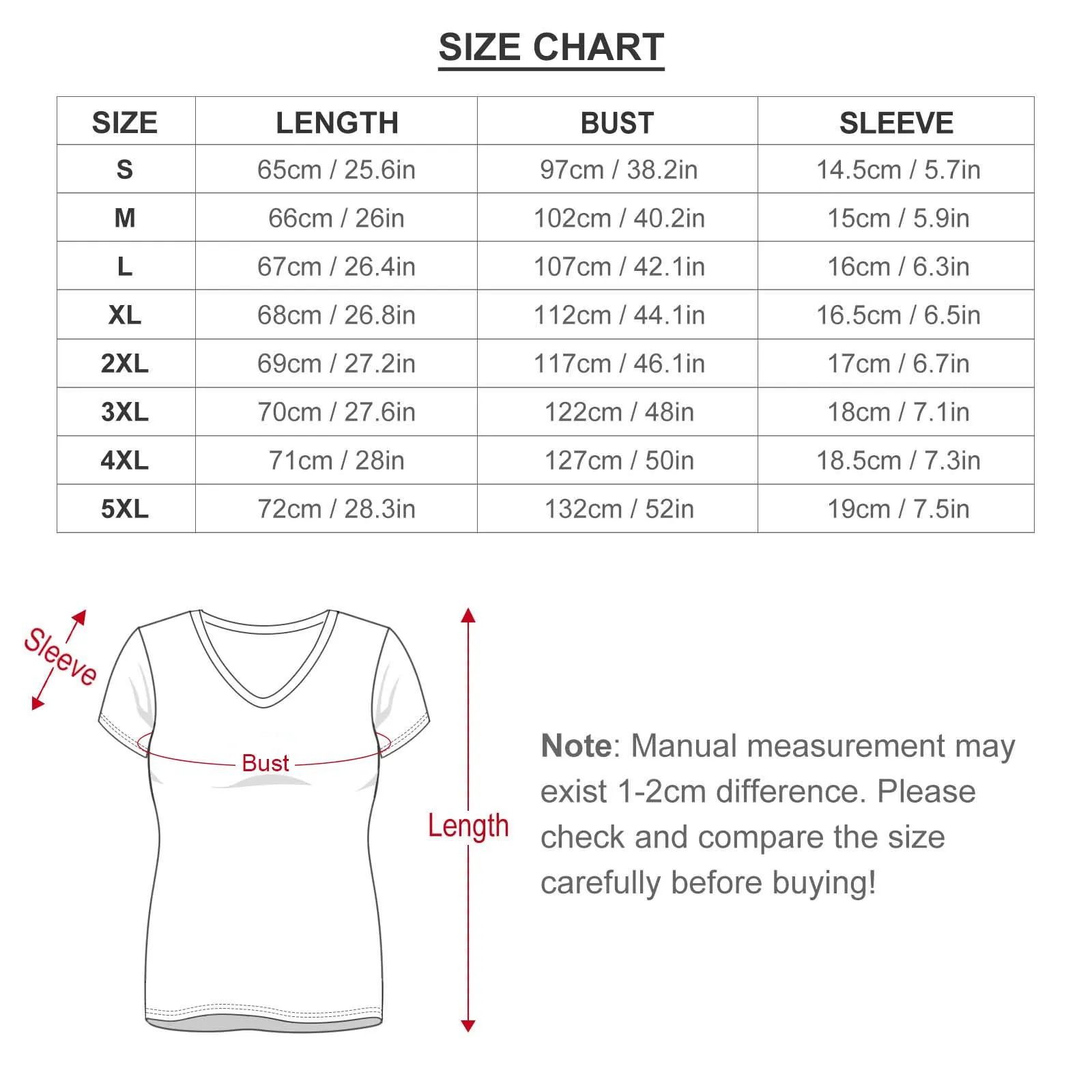 Let's Cruise Women's V-Neck Short Sleeve T-Shirt