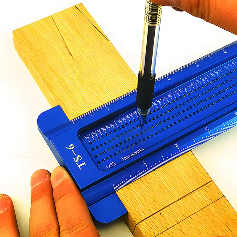 Levoite™ Precision Pocket T-Square Saddle T-Squares Ruler