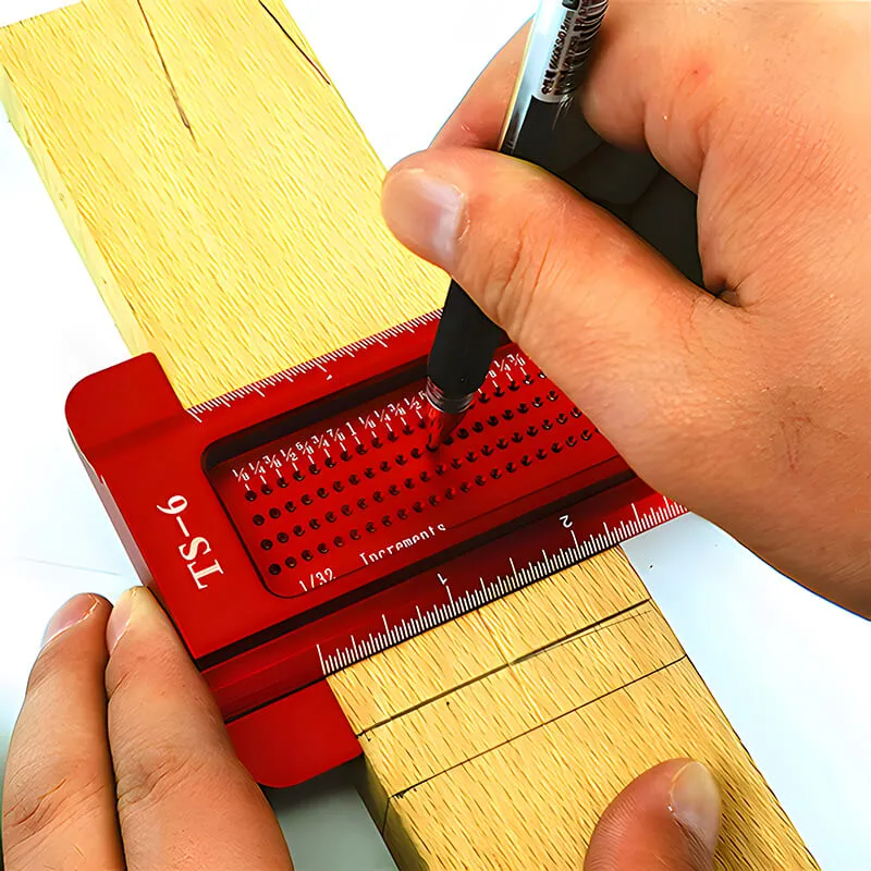 Levoite™ Precision Pocket T-Square Saddle T-Squares Ruler