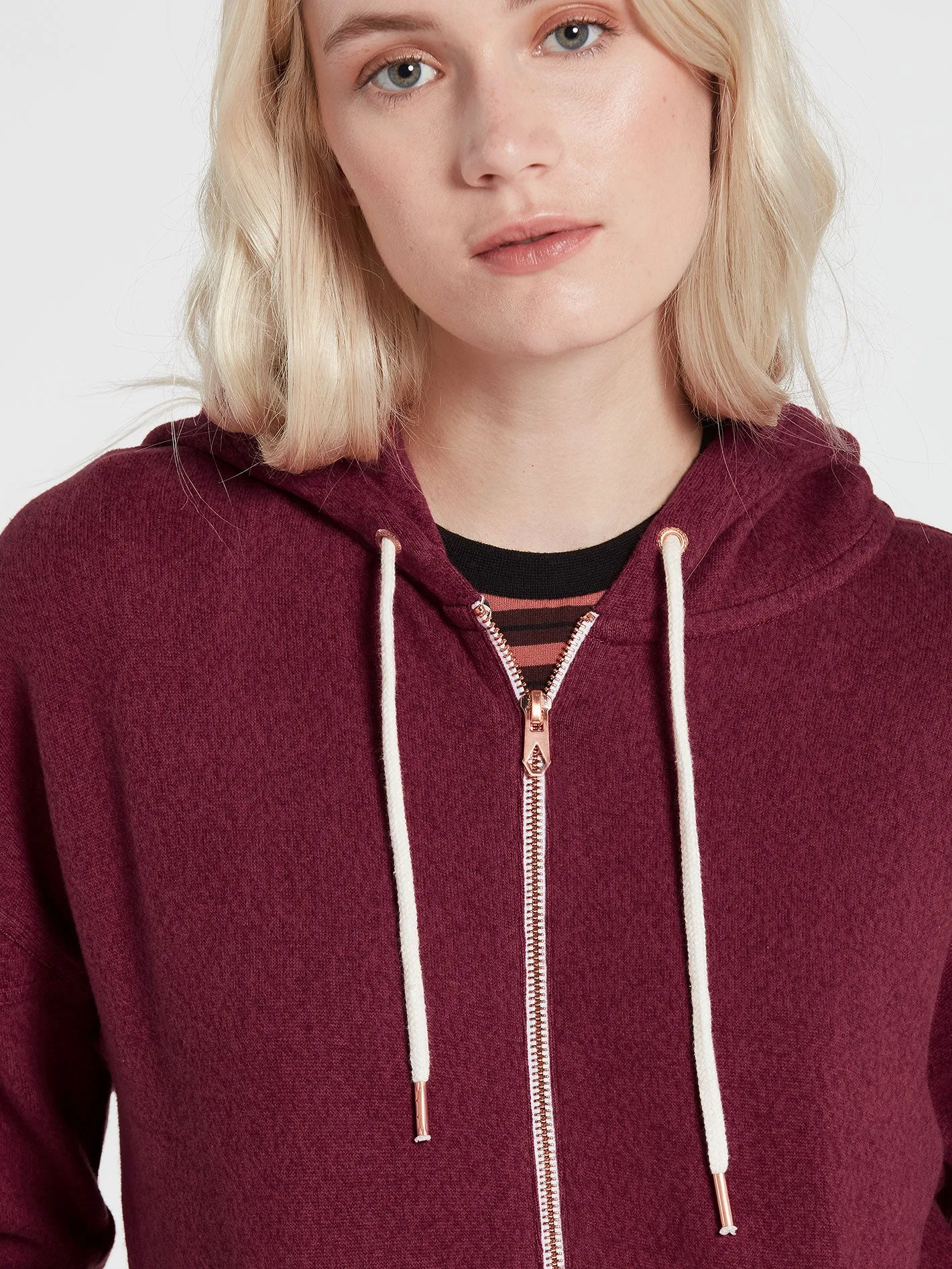 Lived In Lounge Zip Sweatshirt - Bark Brown