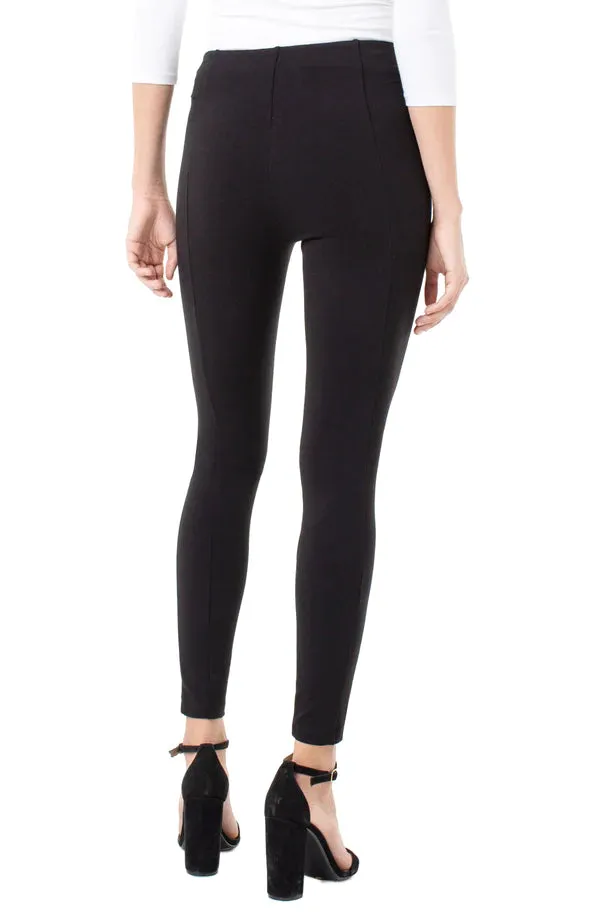 Liverpool Reese Seamed Pull-On Legging Black