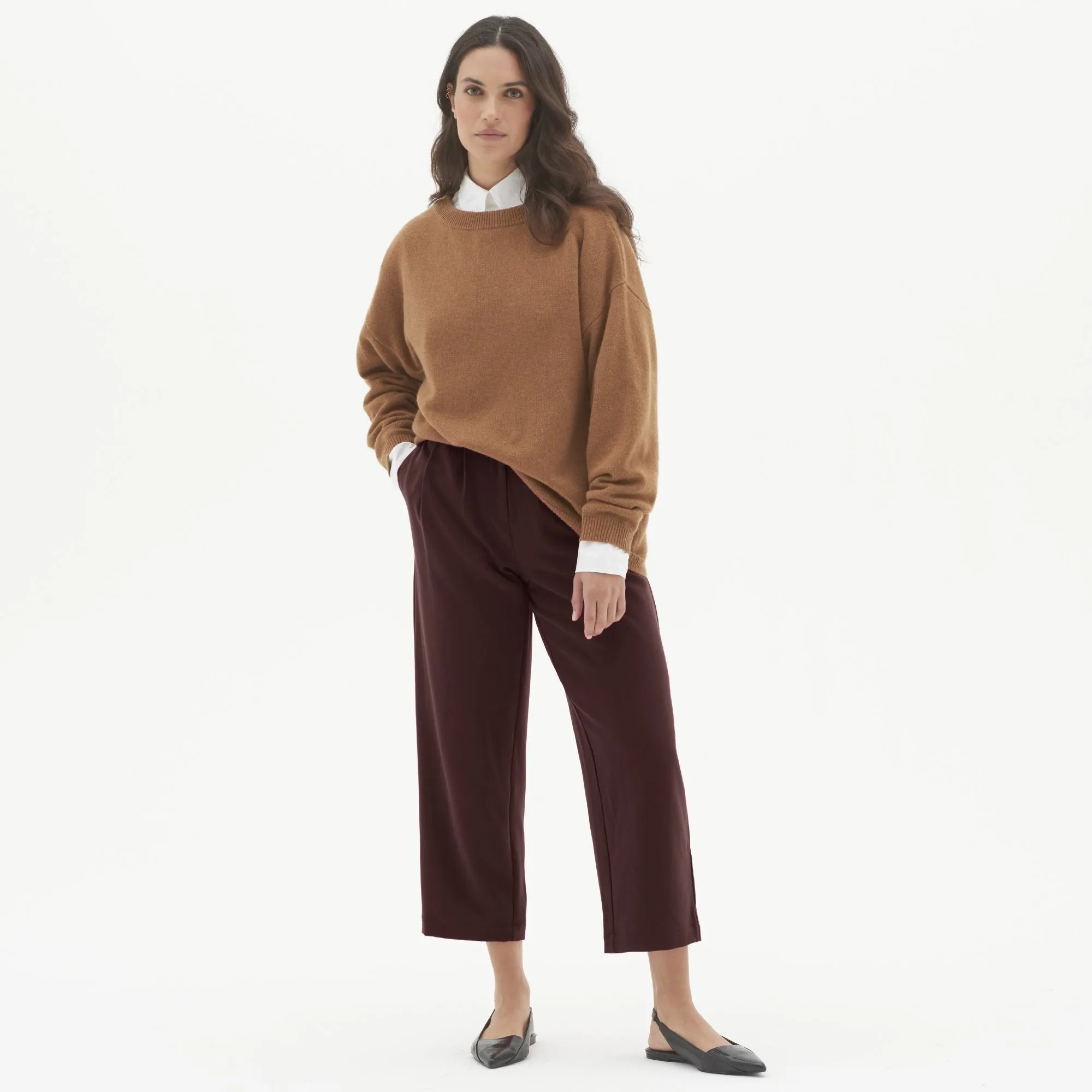 Lofty Oversized Crew Neck Cashmere Sweater - Made to Order