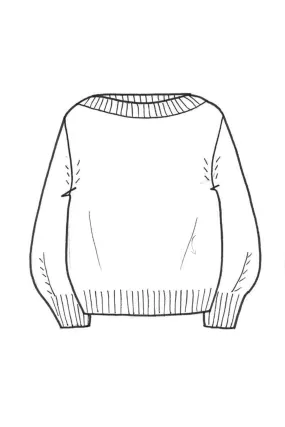 Lofty Oversized Crew Neck Cashmere Sweater - Made to Order