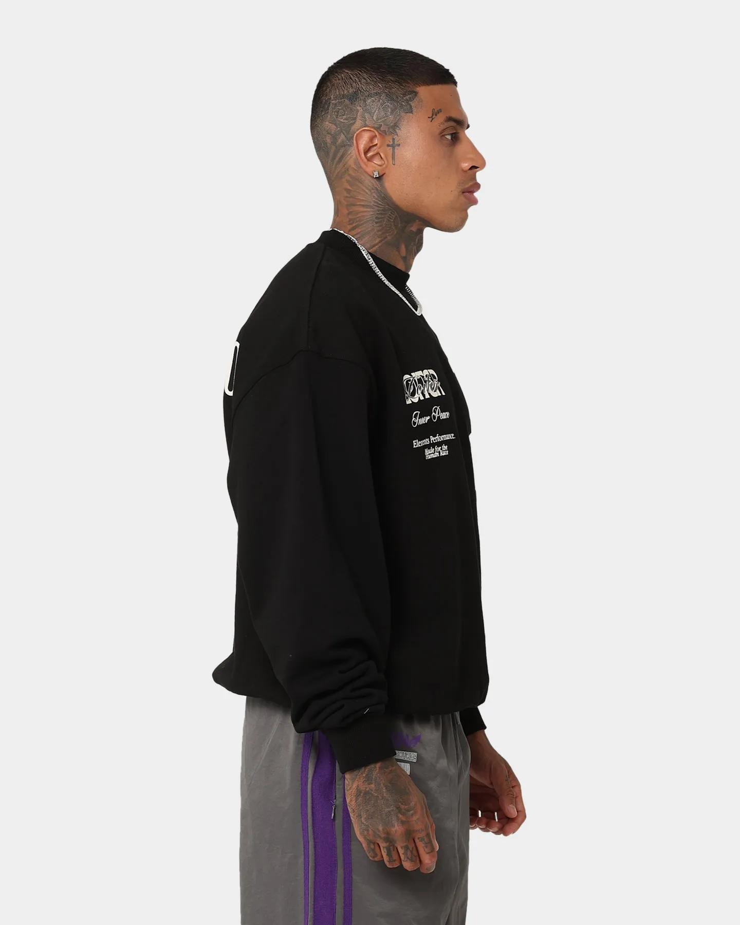 Loiter Art Studio Crewneck Black