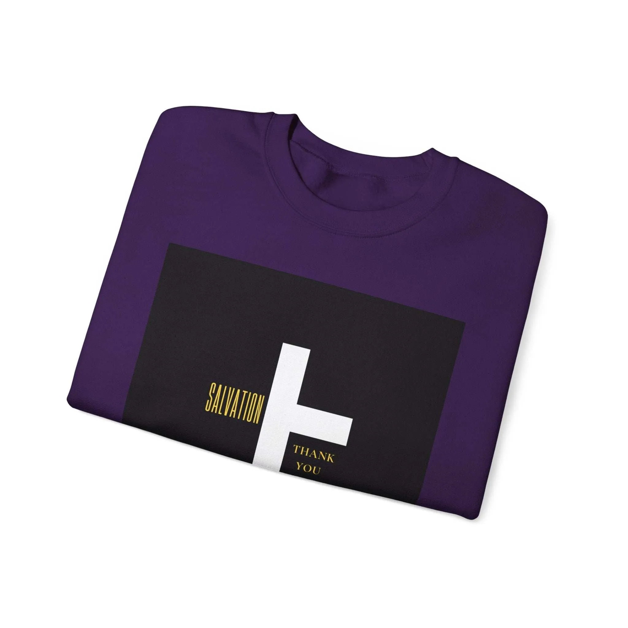 Long Sleeve Salvation Thank You Jesus Sweatshirt