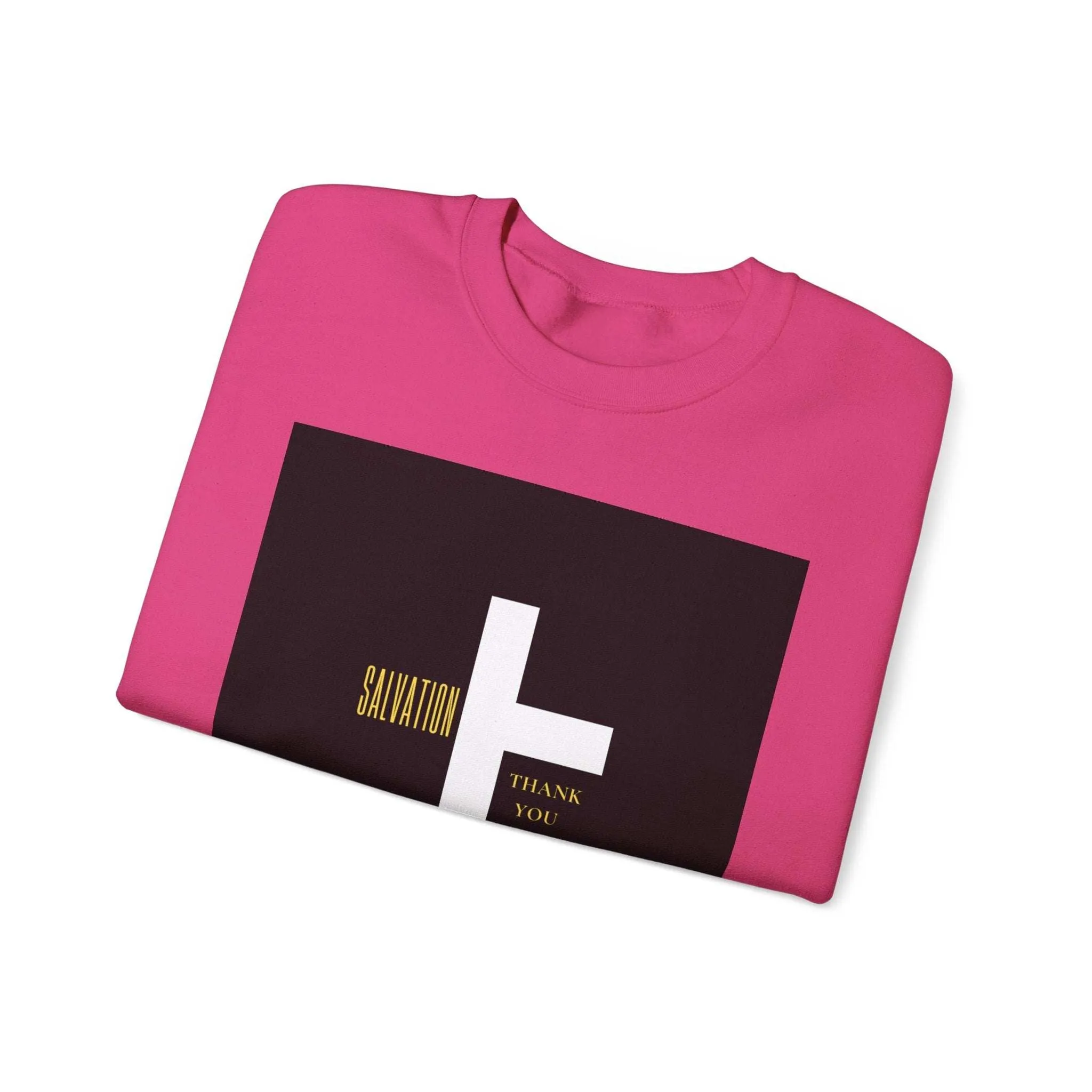 Long Sleeve Salvation Thank You Jesus Sweatshirt